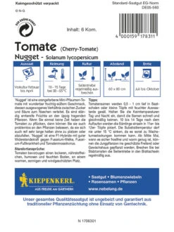 Mini - Pflaumen - Tomate Nugget F1 | Tomatensamen Von Kiepenkerl