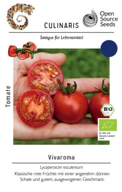 Freilandtomate Vivaroma | BIO Freilandtomatensamen Von Culinaris