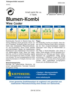 Blumen - Kombi Wine Cooler | Blumensamenmischung Von Kiepenkerl