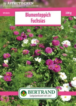 Blumenwiese Blumenteppich Fuchsias (100 G) | Blumensamen Von Bertrand