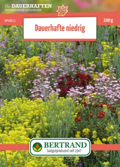 Blumenwiese Mehrjährige Niedrige Stauden (100 G) | Blumensamen Von Bertrand