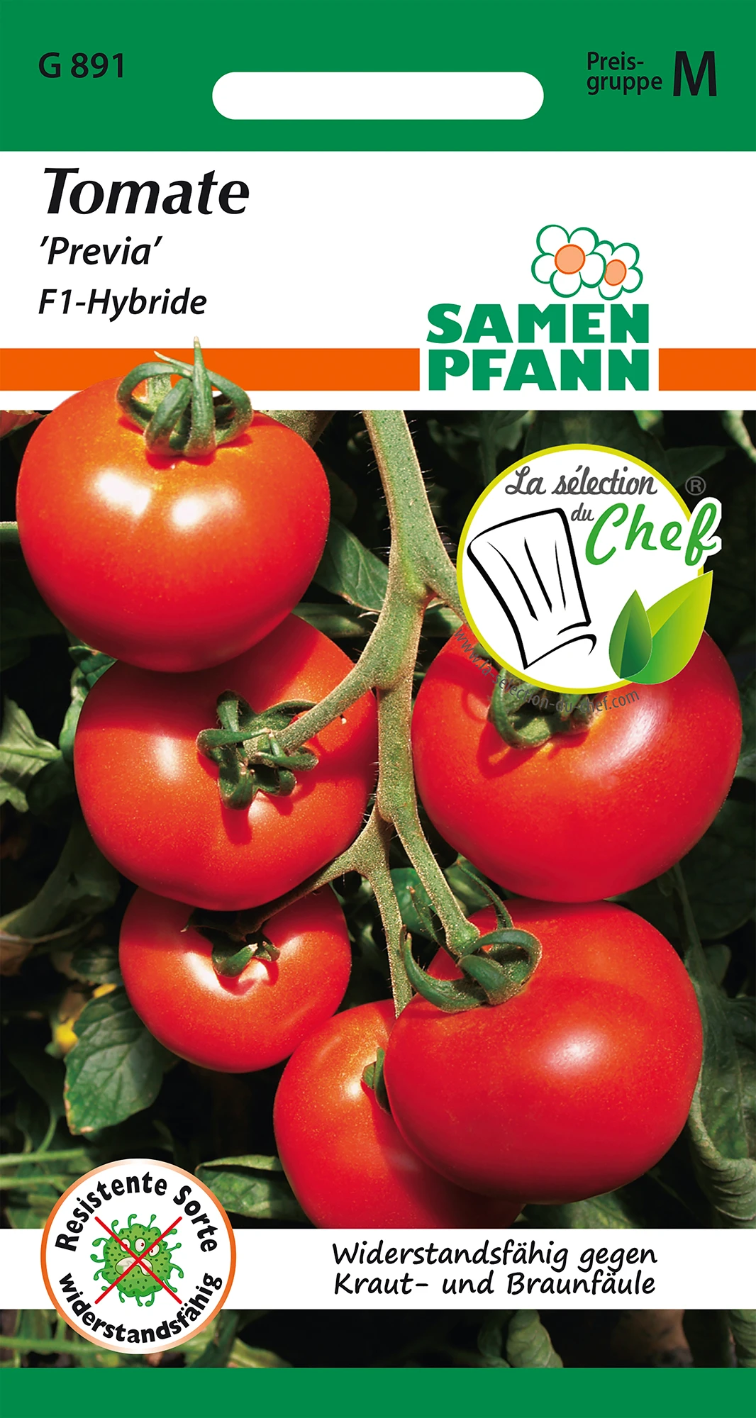 Tomate Previa F1-Hybride | Tomatensamen Von Samen Pfann – Bild 2