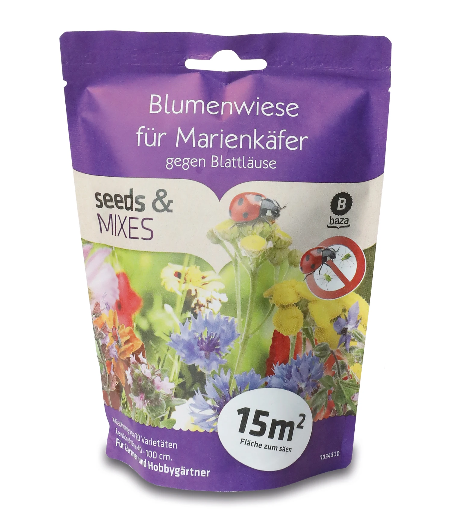 Blumenwiese Für Marienkäfer (15 M²) | Insektenwiese Von Baza